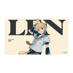 PREORDER Ultra Pro: UP16827 Hatsune Miku - Retro Soundscapes: Len Playmat for Tabletop Gaming
