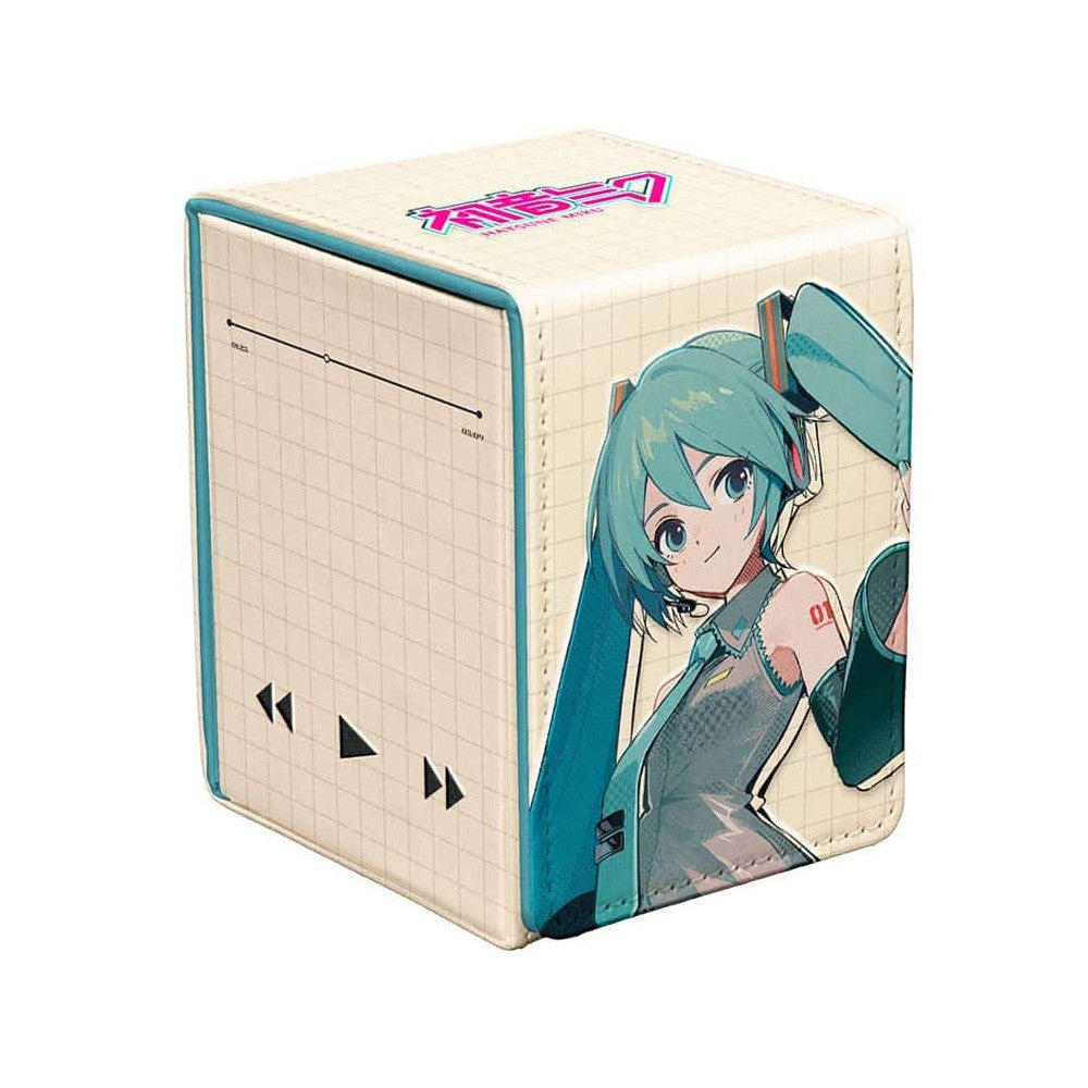 PREORDER Ultra Pro: UP16834 Hatsune Miku - Retro Soundscapes ALCOVE FLIP DECK BOX