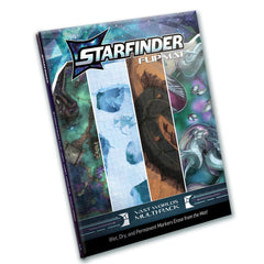 PREORDER Starfinder 2nd Edition: Starfinder Flip-Mat: Vast Worlds Multi-Pack