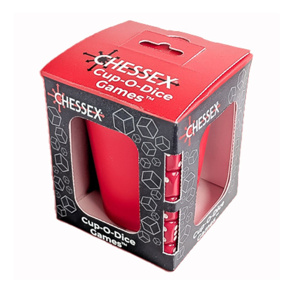 CHX 89104 Cup-O-Dice Games Red