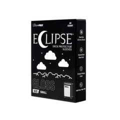 PREORDER Ultra Pro: UP16711 ECLIPSE Gloss Small DECK PROTECTOR Sleeves: Arctic White - 60ct