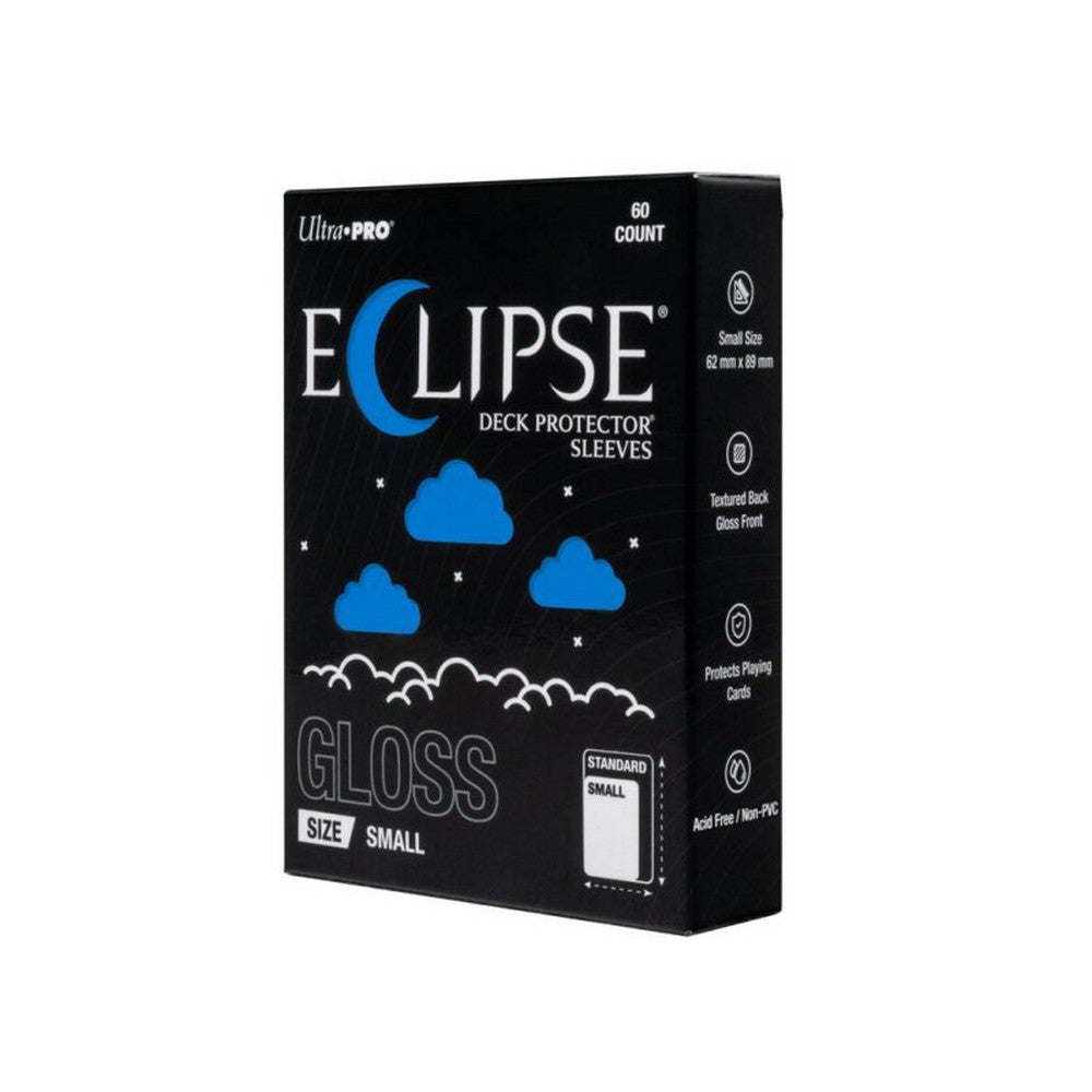 PREORDER Ultra Pro: UP16712 ECLIPSE Gloss Small DECK PROTECTOR Sleeves: Pacific Blue - 60ct