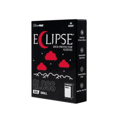 PREORDER Ultra Pro: UP16714 ECLIPSE Gloss Small DECK PROTECTOR Sleeves: Apple Red - 60ct