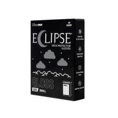 PREORDER Ultra Pro: UP16719 ECLIPSE Gloss Small DECK PROTECTOR Sleeves: Smoke Grey - 60ct