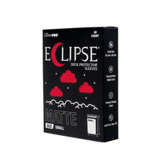 PREORDER Ultra Pro: UP16694 ECLIPSE Matte Small DECK PROTECTOR Sleeves: Apple Red - 60ct