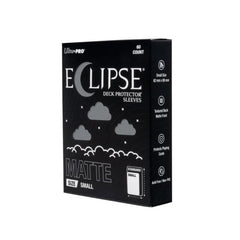 PREORDER Ultra Pro: UP16699 ECLIPSE Matte Small DECK PROTECTOR Sleeves: Smoke Grey - 60ct