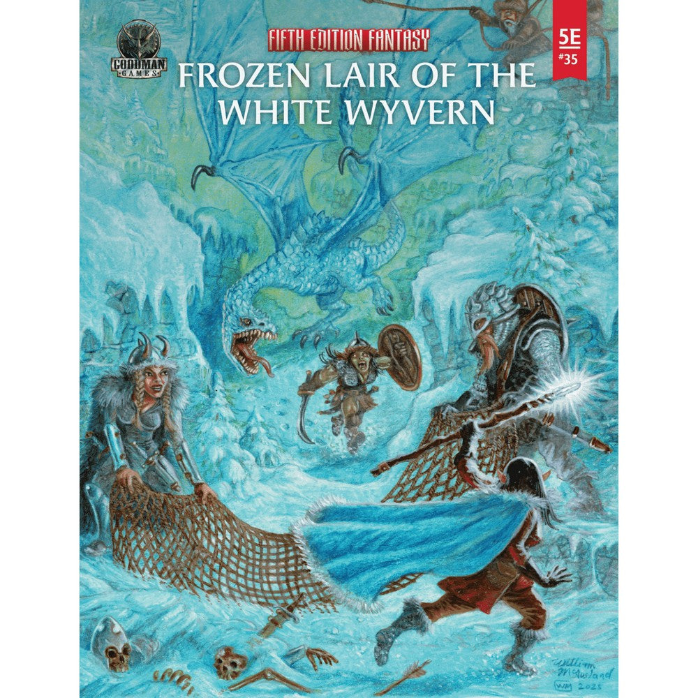 PREORDER Fifth Edition: Fifth Edition Fantasy #35: The Frozen Lair of the White Wyvern