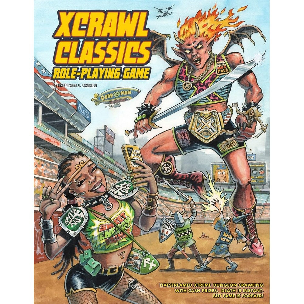 PREORDER Xcrawl Classics Core Rulebook - Softcover Edition