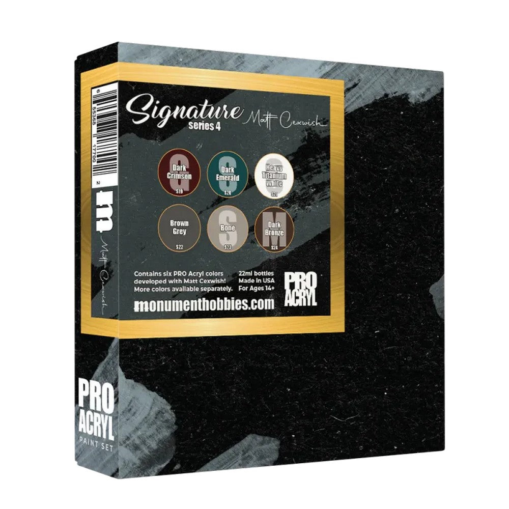 PREORDER Monument Hobbies - Matt Cexwish Signature Set - 6 Colors