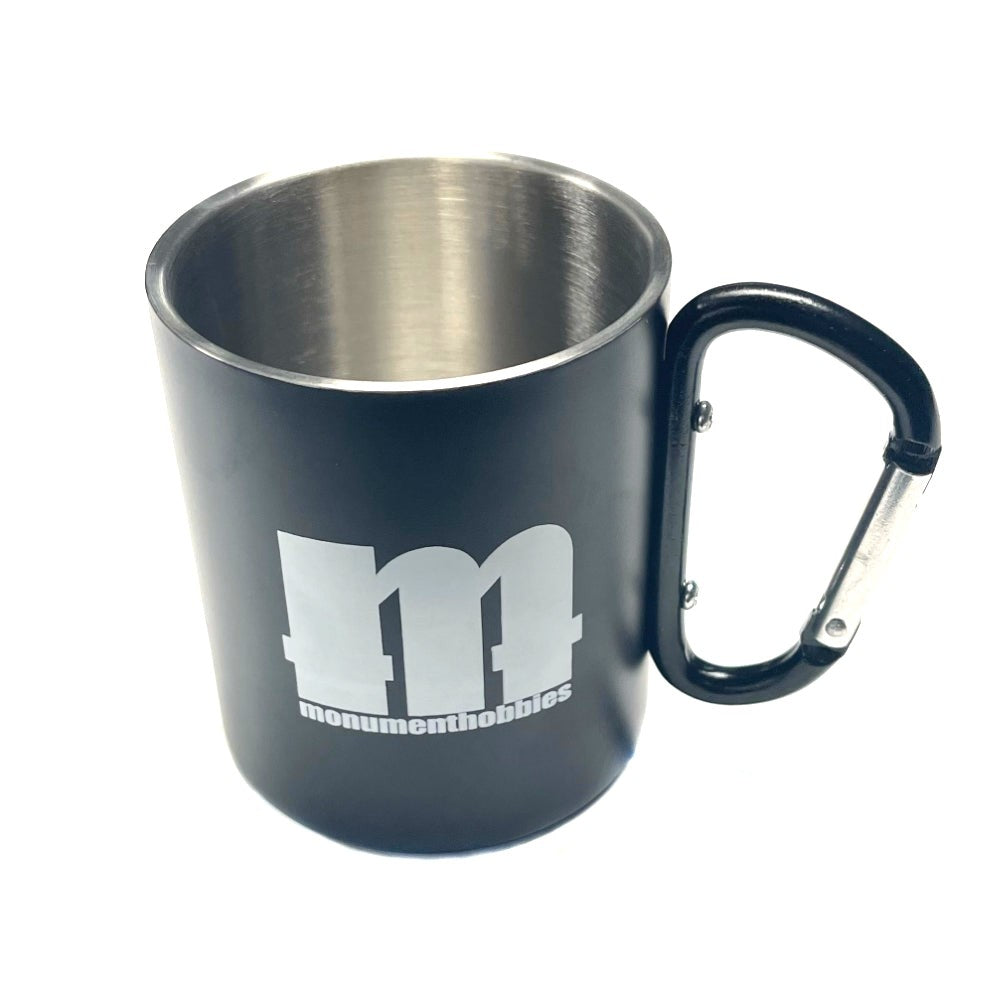 PREORDER Monument Hobbies - Stainless Paint Water Cup with Carabiner HBY NRD