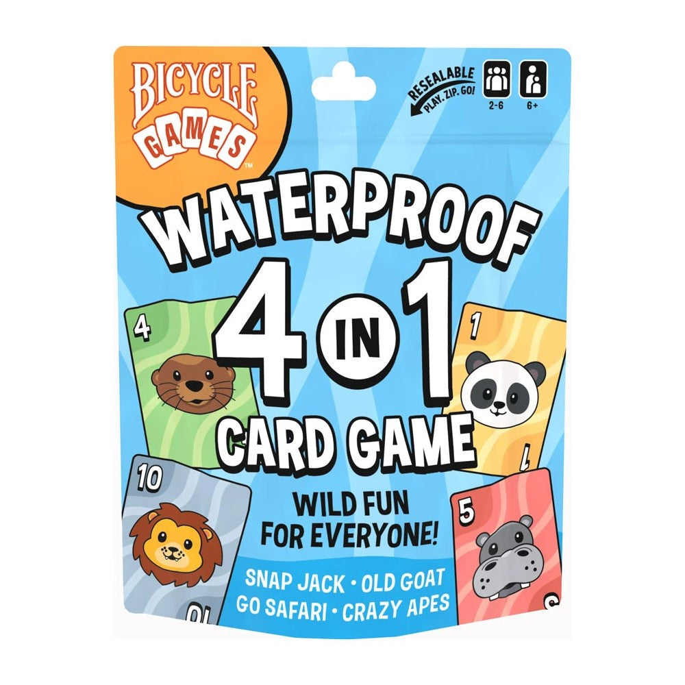 PREORDER Bicycle Games - 4 in 1 Waterproof