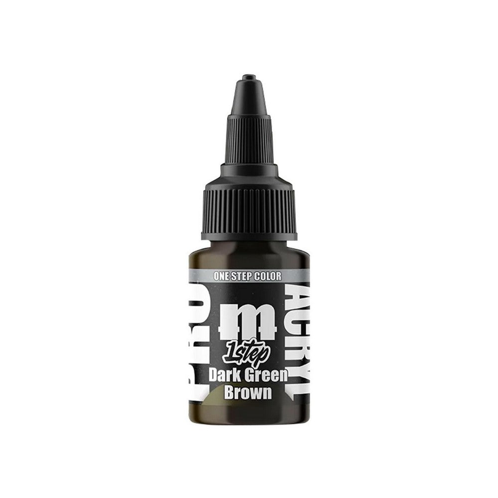 PREORDER Monument Hobbies - Pro Acryl - 1-Step Dark Green Brown