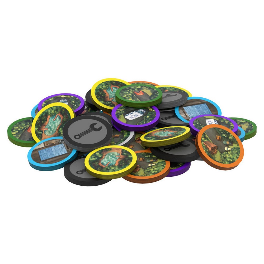 PREORDER Camping Season: Wooden Tokens Upgrade Pack