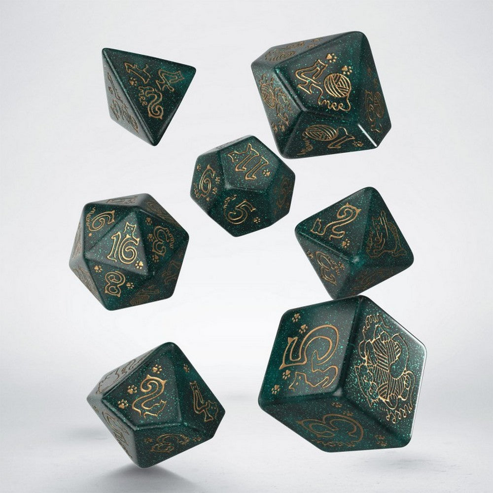 PREORDER Jumbo Cats Dice Set: Merlin