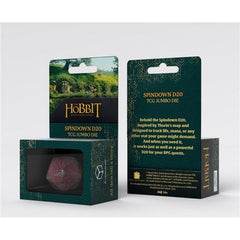 Q Workshop - The Hobbit Spindown D20 - Verdant TCG Jumbo Die