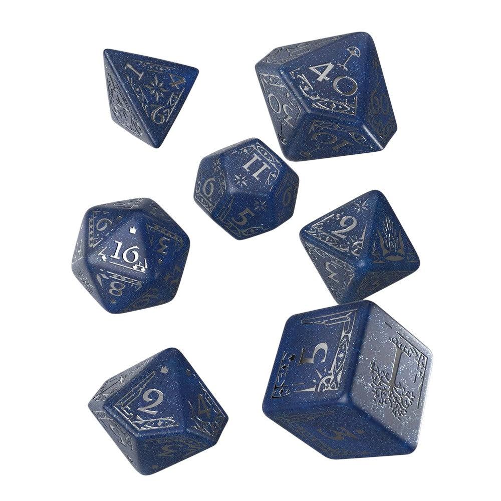 PREORDER Q Workshop - The Lord of the Rings: Rivendell Dice Set - Water