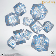 PREORDER Q Workshop - The Lord of the Rings: Rivendell 10xD6 Dice Set - Water