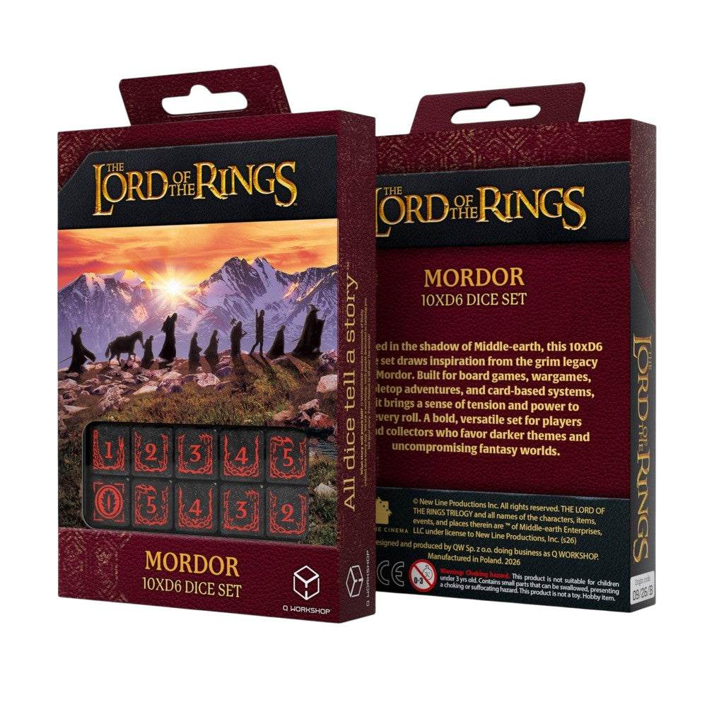 PREORDER Q Workshop - The Lord of the Rings: One Ring Dice Pouch  Keep It Secret Edition