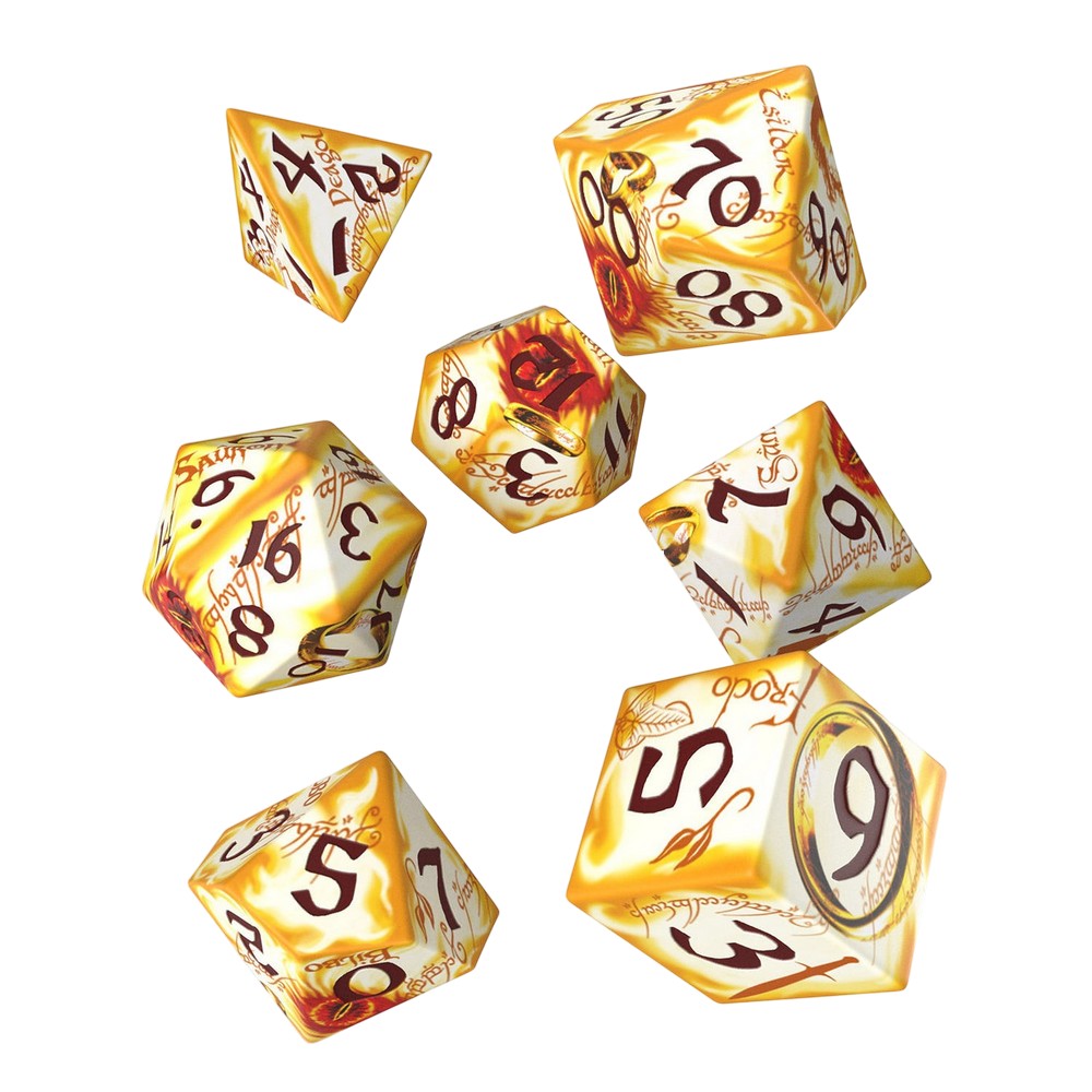 PREORDER Q Workshop - The Lord of the Rings: Bridge of Khazad- Dice Pouch