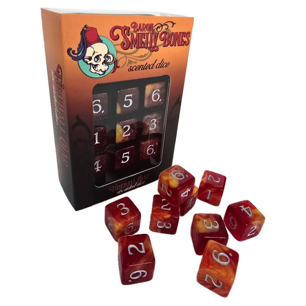 PREORDER Scented Dice Fireball Char 9d6
