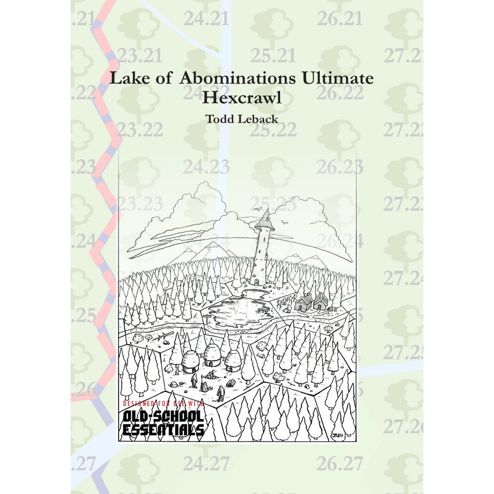 PREORDER Lake of Abominations Ultimate Hexcrawl