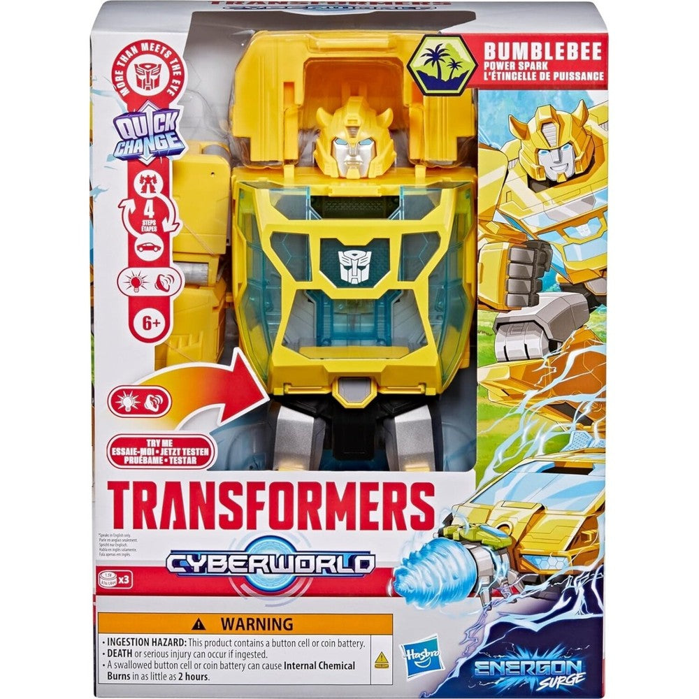 PREORDER Tra Cyberworld Power Spark Bumblebee