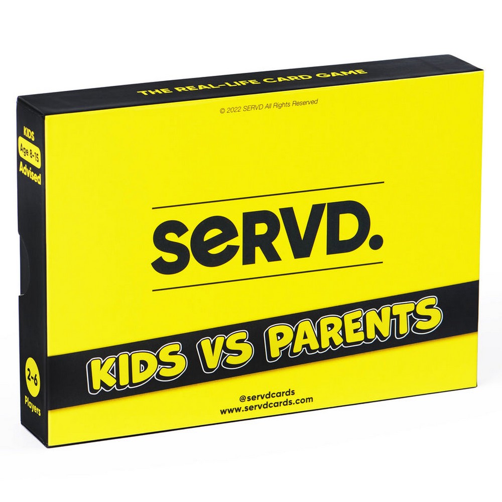 PREORDER Servd Kids Vs Parents