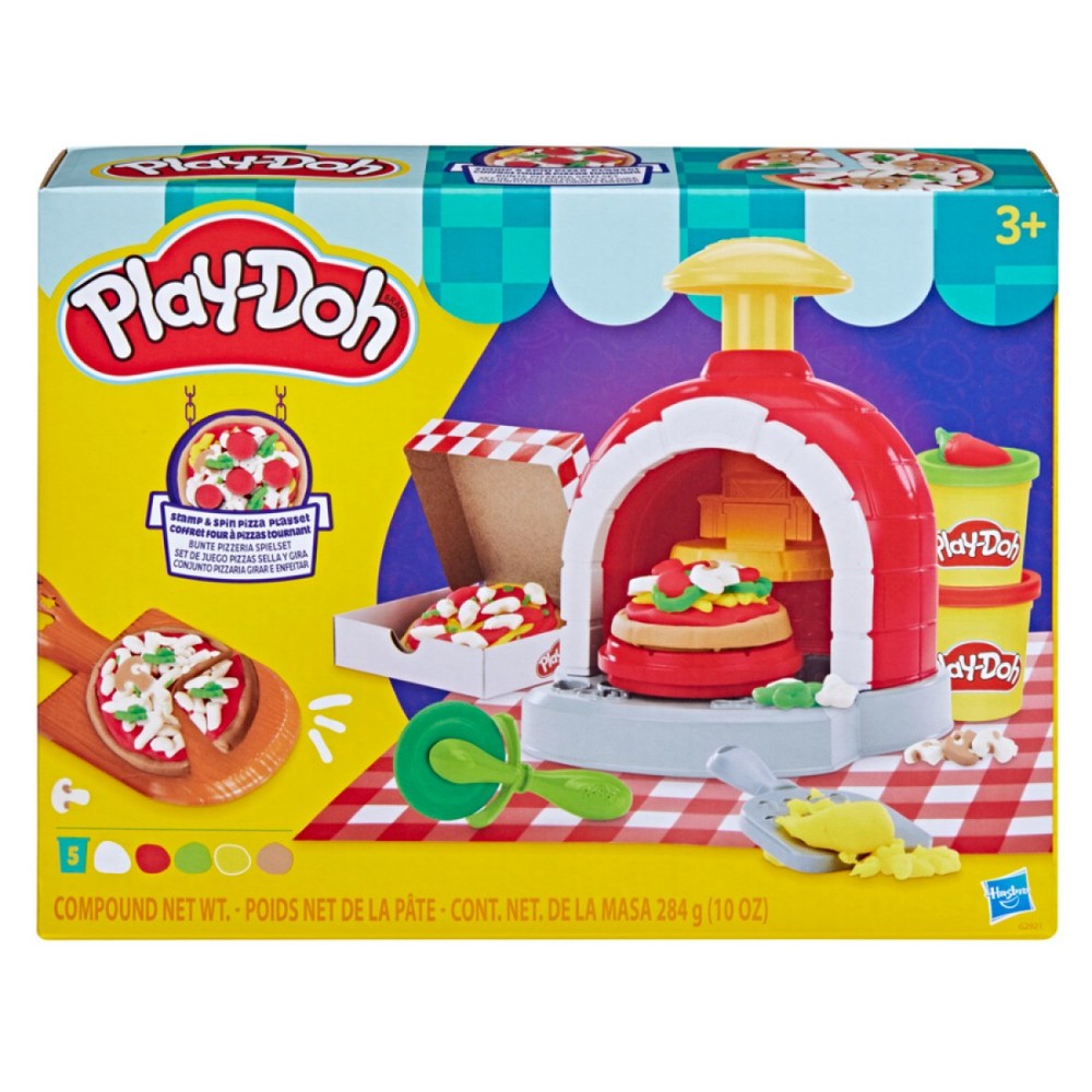 PREORDER Playdoh Stamp And Spin Pizza Playset