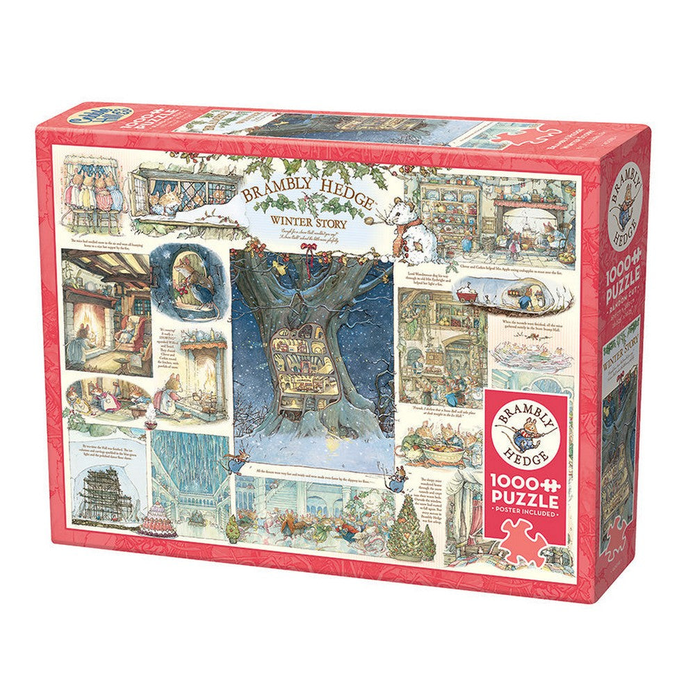 Puzzle - Cobble Hill - Brambly Hedge Winter Story 1000pc