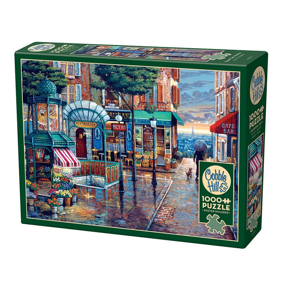 PREORDER Puzzle - Cobble Hill - Rainy Day Stroll 1000pc