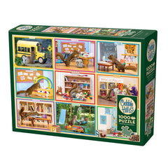 Puzzle - Cobble Hill - Squirrels at School 1000pc