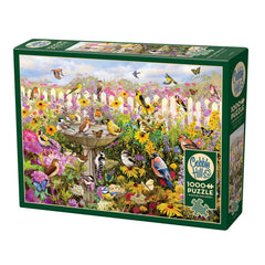Puzzle - Cobble Hill - Backyard Bird Bath 1000pc