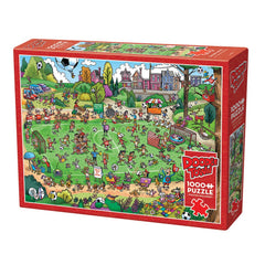 Puzzle - Cobble Hill - DoodleTown: Offside Antics 1000pc