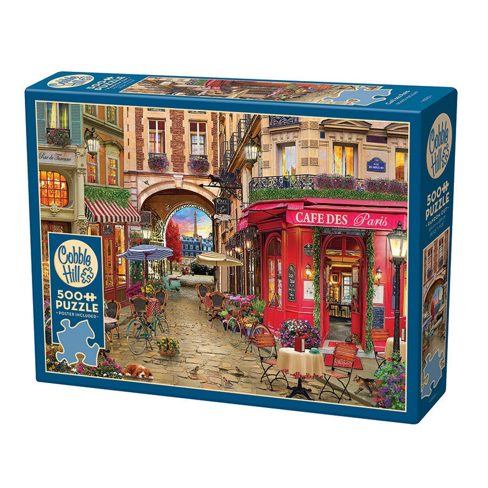 PREORDER Puzzle - Cobble Hill - Cafe des Paris 500pc