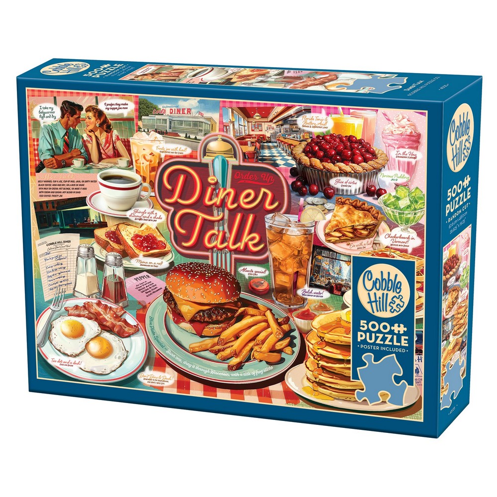 Puzzle - Cobble Hill - Diner Talk 500pc