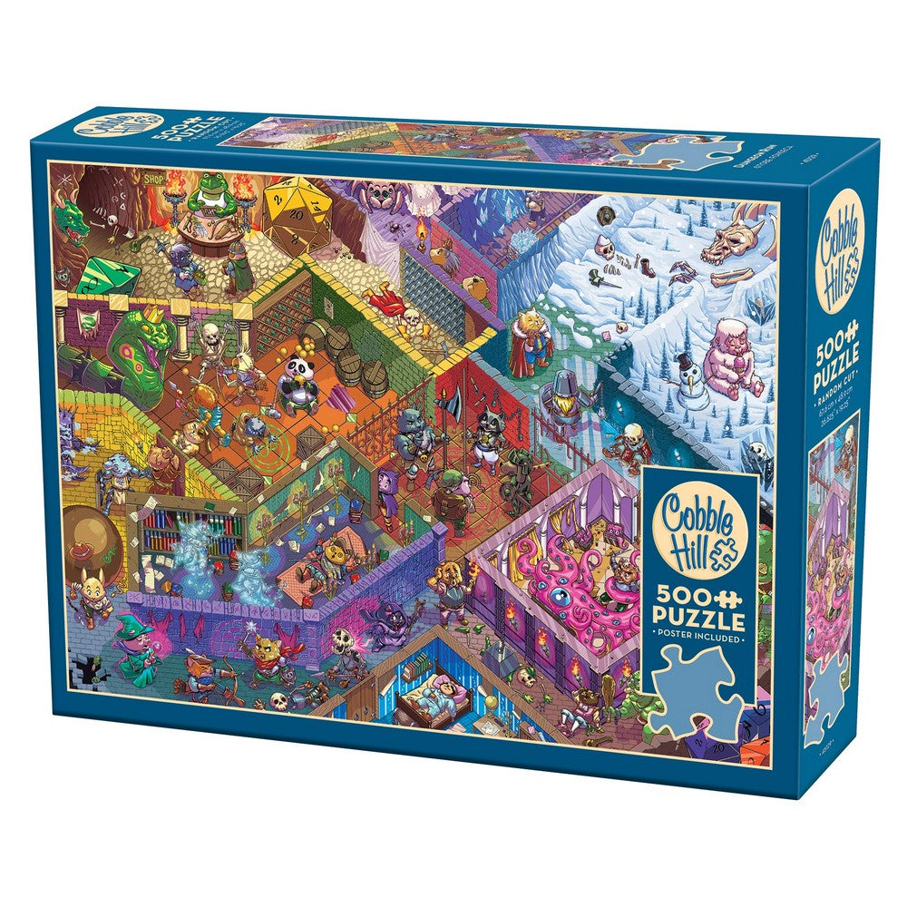 Puzzle - Cobble Hill - Dungeon Run 500pc