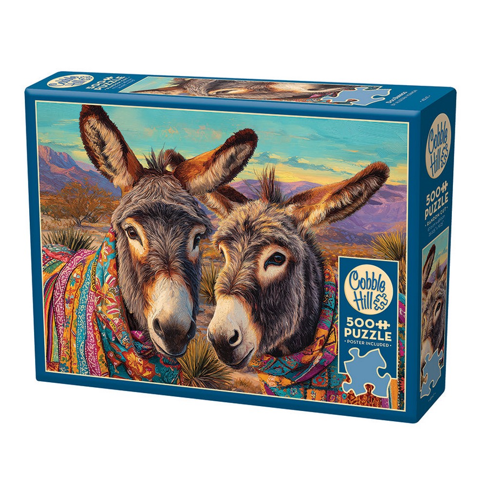 PREORDER Puzzle - Cobble Hill - Dos Burros 500pc