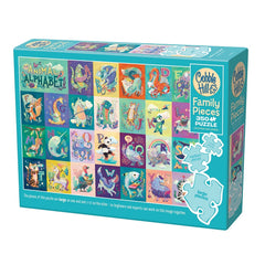 Puzzle - Cobble Hill - Animal Alphabet (Family) 350pc