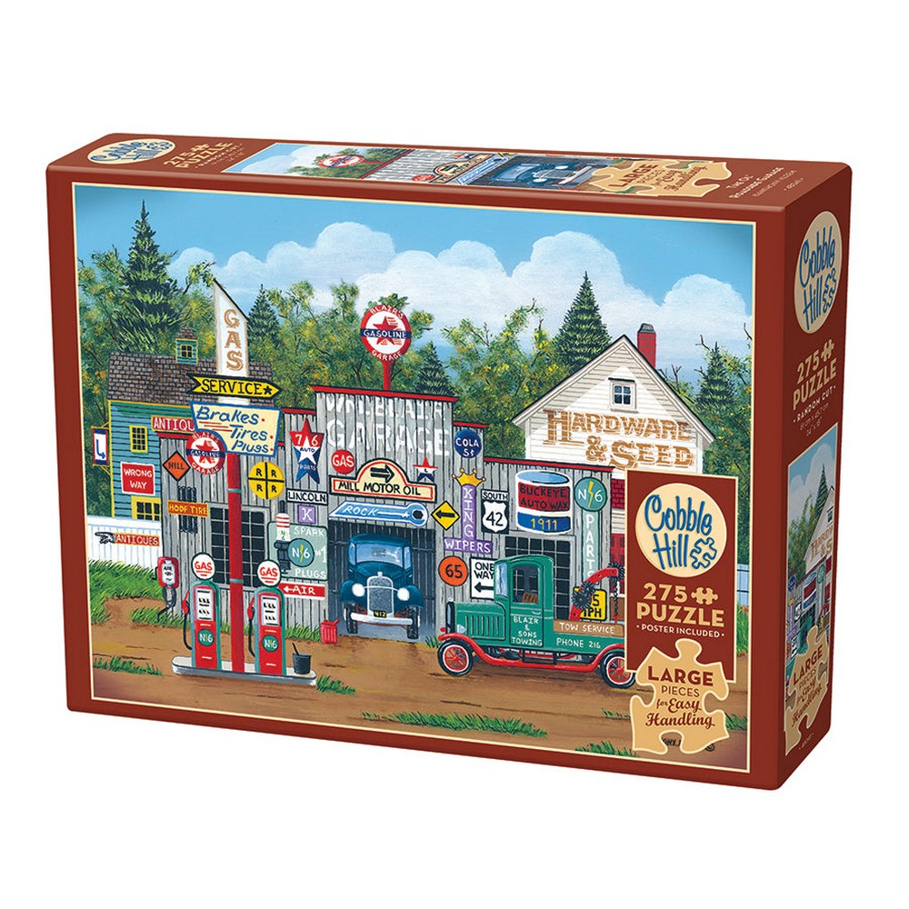 Puzzle - Cobble Hill - The Ol Roadside Garage 500pc