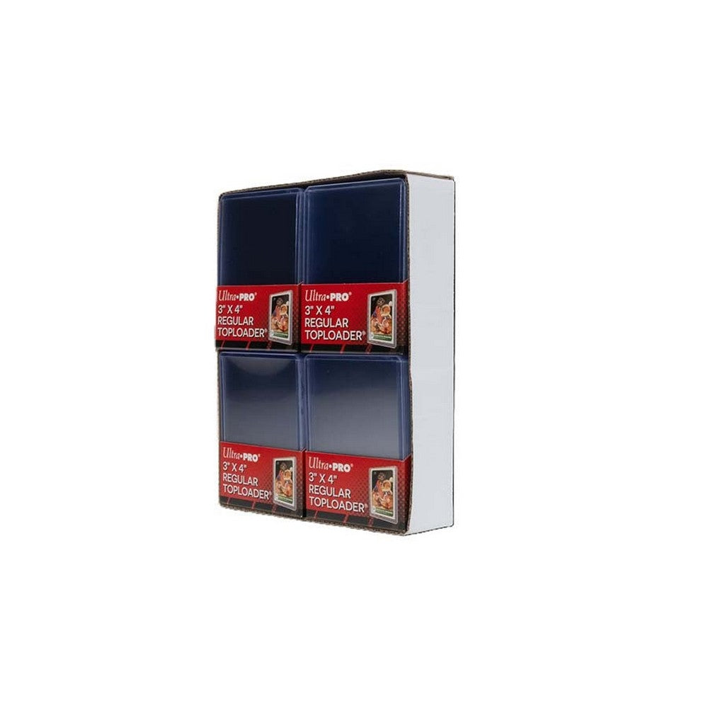 PREORDER Ultra Pro: UP83822 3 x 4 Clear Regular TOPLOADER Card Protectors (100CT) (4 Pack Tray)