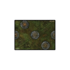 PREORDER Ultra Pro: UP16984 Spearhead: Fire & Jade B Battle Mat for Warhammer Age of Sigmar