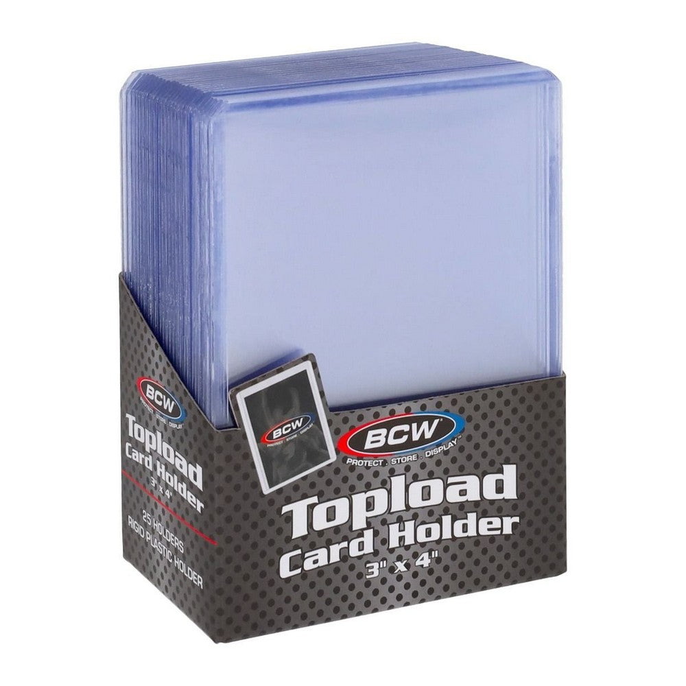 PREORDER BCW - Toploaders - Topload Holder - 3 X 4 - Standard