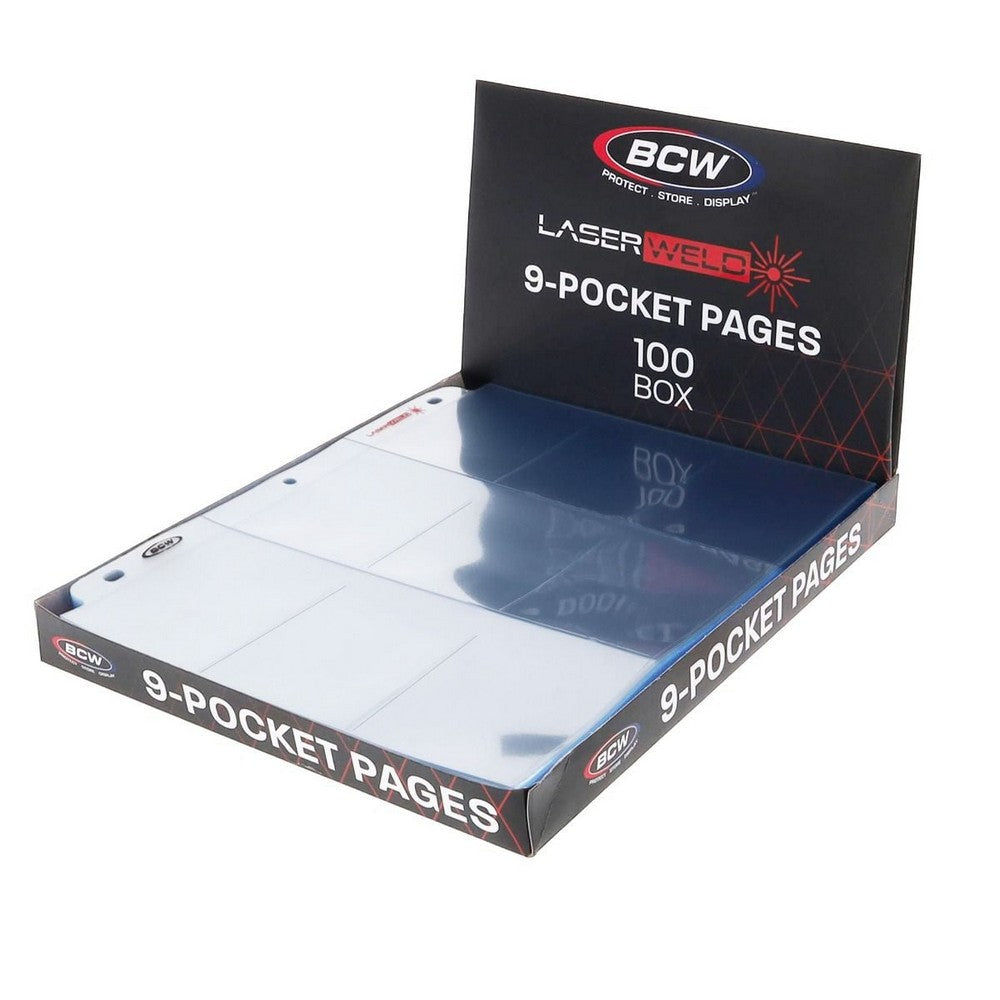 PREORDER BCW - Pages - Laserweld - 9 Pocket Page