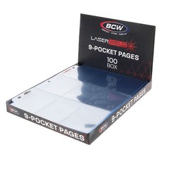 PREORDER BCW - Pages - Laserweld - 9 Pocket Page