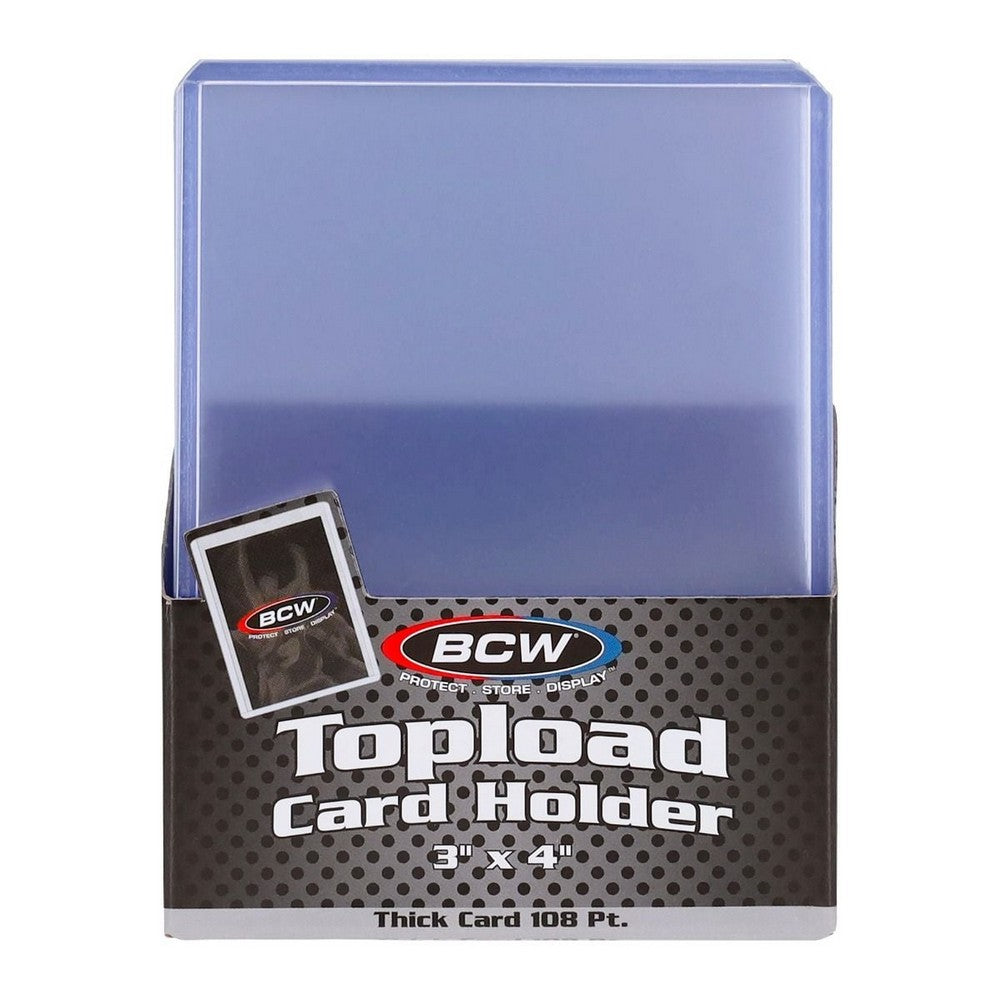 PREORDER BCW - Toploaders - Topload Holder - 3X4X2.75 Mm-108 Pt. Thick Card