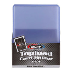 PREORDER BCW - Toploaders - Topload Holder - 3X4X2.75 Mm-108 Pt. Thick Card