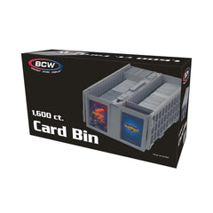 PREORDER BCW - Catalog & Bins - Collectible Card Bin - 1600 - Gray