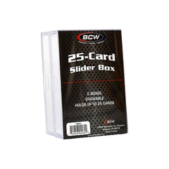PREORDER BCW - Card Cases / Decorative Box - 2 Piece Slider Box - 25 Count