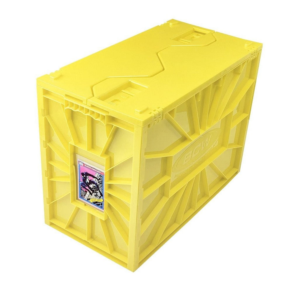 PREORDER BCW - Comic Bins - Comic Book Bin - Short - Yellow