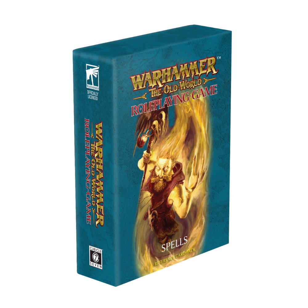 PREORDER Warhammer the Old World Roleplaying Game Spells Card Deck The